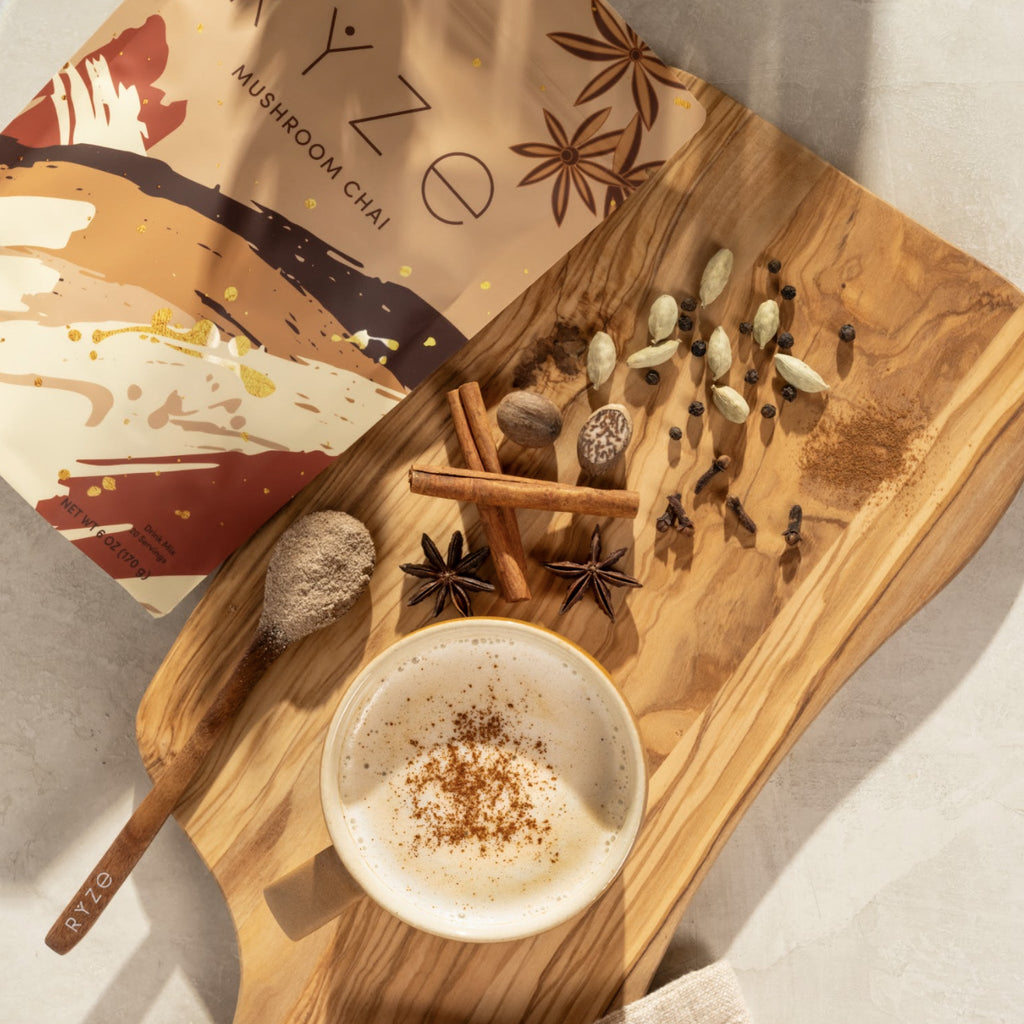 RYZE Functional Mushroom Chai (20 Servings)