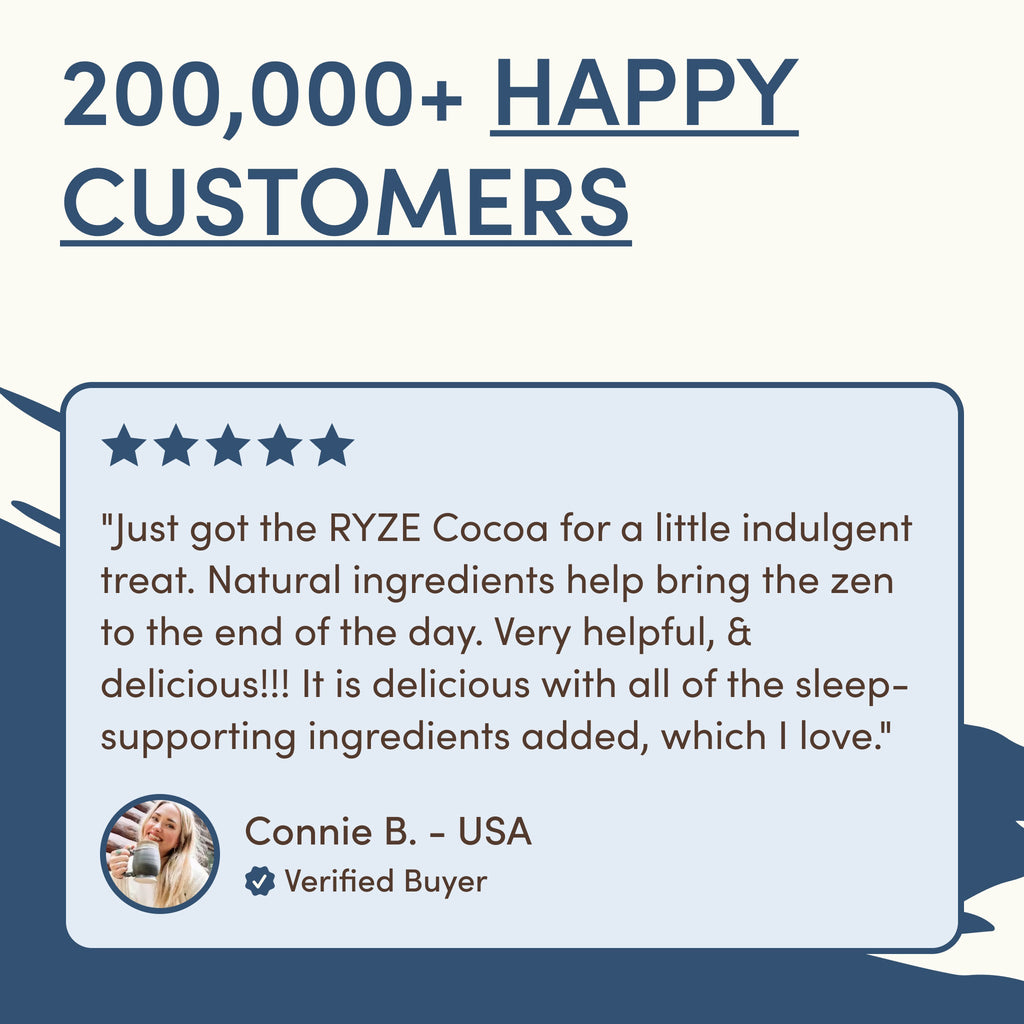 RYZE Functional Mushroom Hot Cocoa (20 Servings)