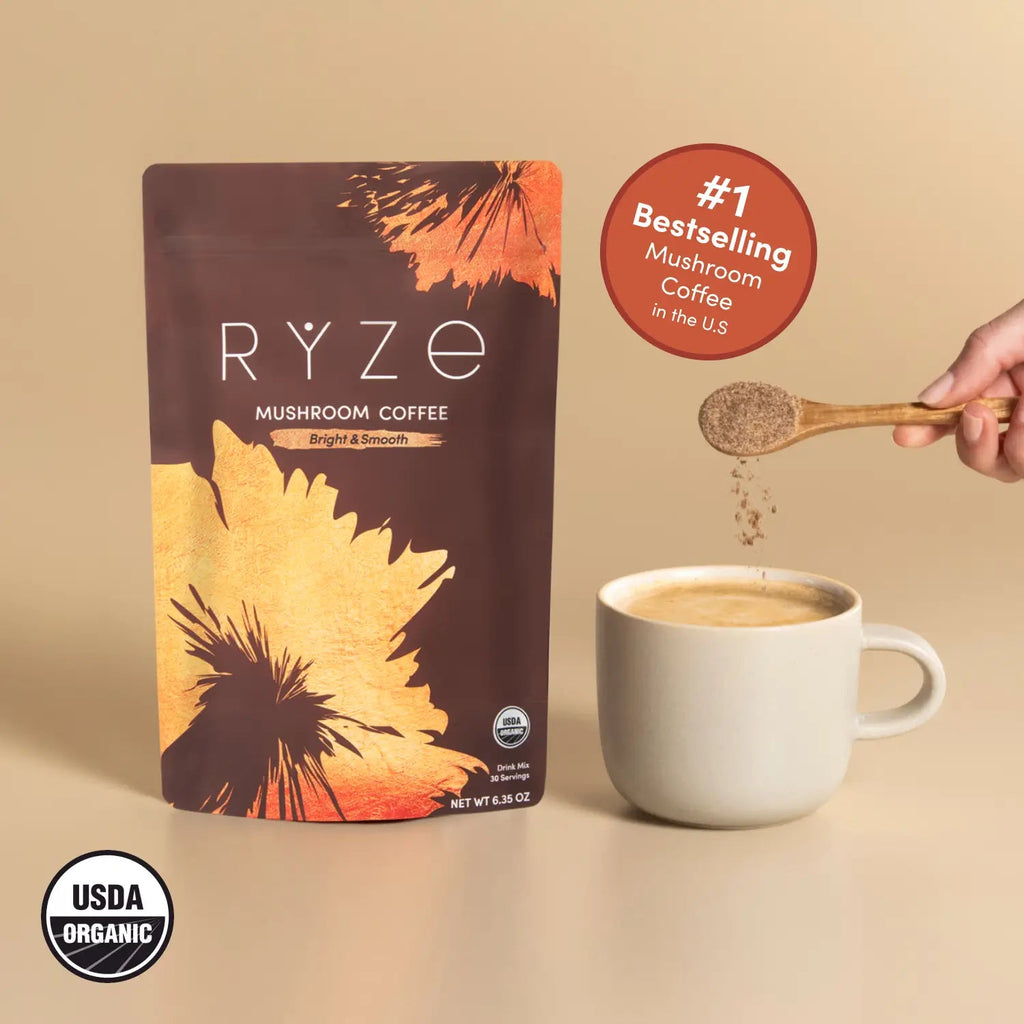RYZE Functional Mushroom Coffee (30 Servings)