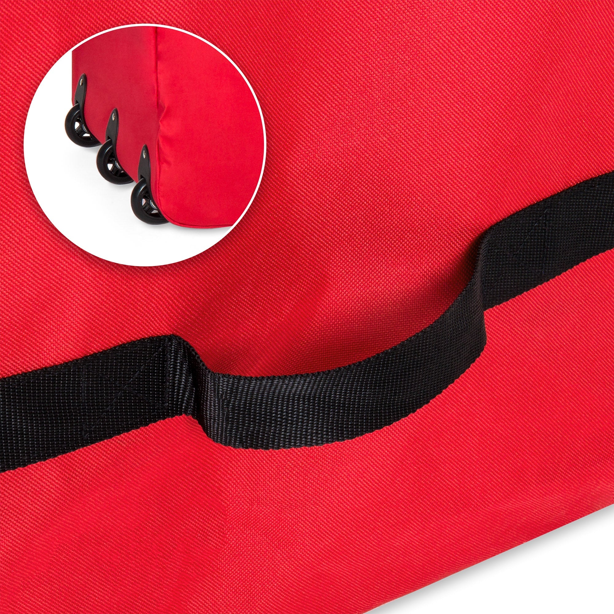 Rolling Duffle Storage Bag for 9ft Christmas Tree w/ Wheels Handle